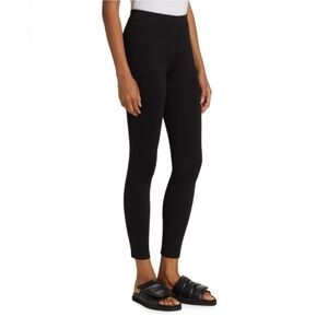 Vince Womens Black Ponte Leggings Mid Rise Stretch Slim Fit Pull-On Pants Sz M